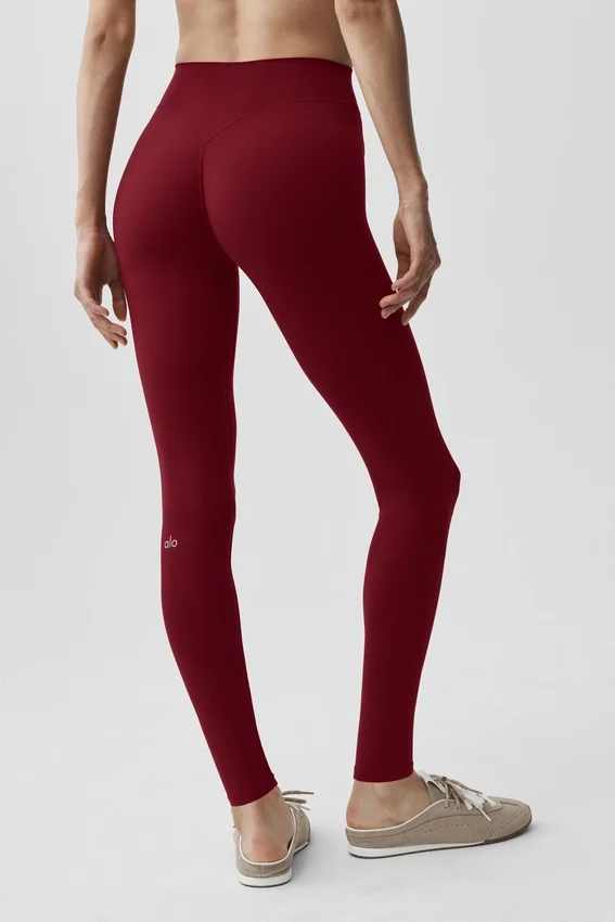 Alo Softsculpt 7/8 Define Leggings – Summer Romance Red