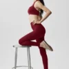 Alo Softsculpt 7/8 Define Leggings – Summer Romance Red