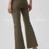 Alo Softsculpt 7/8-Foldover-Flare-Leggings – Olive Tree