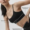 Alo Softsculpt „Amp It Up“-BH – Schwarz