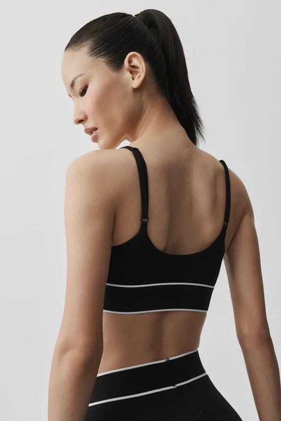 Alo Softsculpt „Amp It Up“-BH – Schwarz