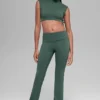 Alo Softsculpt Capped Out Kurzarmshirt – Clover Green