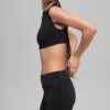 Alo Softsculpt Capped Out Kurzarmshirt – Schwarz