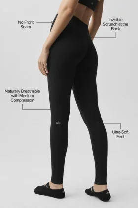 Alo Softsculpt Define Leggings – Schwarz