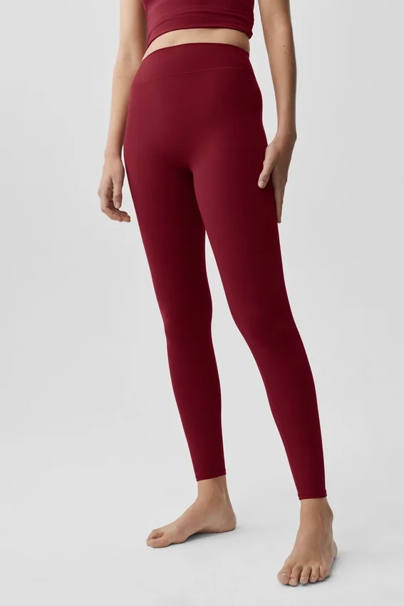 Alo Softsculpt Define Leggings – Summer Romance Red