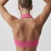 Alo Softsculpt „Feel the Heat“ Neckholder-BH – Paradise Pink