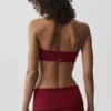 Alo Softsculpt „Feel the Heat“ Neckholder-BH – Summer Romance Red