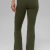 Alo Softsculpt High-Waist 7/8 Bootcut Leggings – Olivgrün