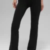 Alo Softsculpt High-Waist 7/8 Bootcut Leggings – Schwarz