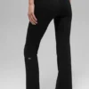 Alo Softsculpt High-Waist 7/8 Bootcut Leggings – Schwarz