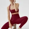 Alo Softsculpt High-Waist 7/8-Leggings – Summer Romance Red