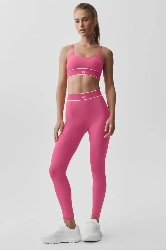 Alo Softsculpt Amp It up BH – Paradise Pink