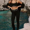 Alo Softsculpt High-Waist „Amp It Up“-Leggings – Schwarz