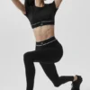 Alo Softsculpt High-Waist „Amp It Up“-Leggings – Schwarz