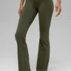 Alo Softsculpt High-Waist Bootcut Leggings – Olivgrün