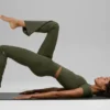 Alo Softsculpt High-Waist Bootcut Leggings – Olivgrün