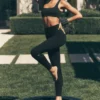 Alo Softsculpt High-Waist Leggings – Schwarz