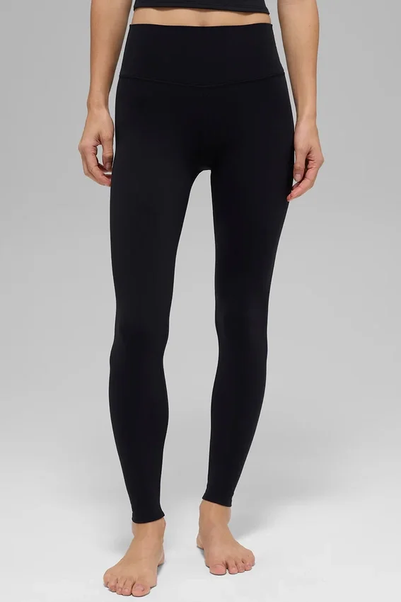 Alo Softsculpt High-Waist Leggings – Schwarz