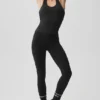 Alo Softsculpt No Nonsense BH-Tanktop – Schwarz