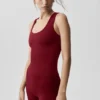 Alo Softsculpt No Nonsense BH-Tanktop – Summer Romance Red