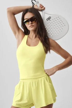 Alo Softsculpt No Nonsense BH-Tanktop – Sunshine