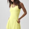 Alo Softsculpt No Nonsense BH-Tanktop – Sunshine