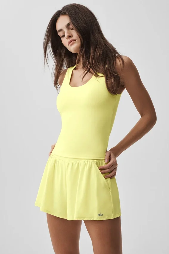 Alo Softsculpt No Nonsense BH-Tanktop – Sunshine