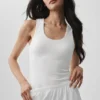 Alo Softsculpt No Nonsense BH-Top – Weiß