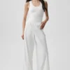 Alo Softsculpt No Nonsense BH-Top – Weiß