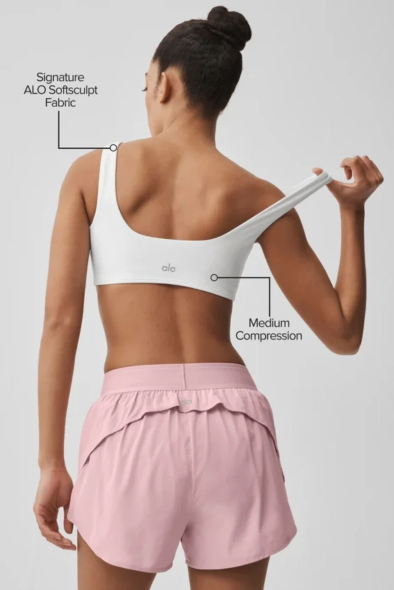Alo Softsculpt Precision-BH – Weiß