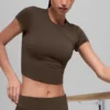 Alo Softsculpt Precision Kurzarmshirt – Espresso