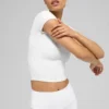 Alo Softsculpt Precision Kurzarmshirt – Weiß