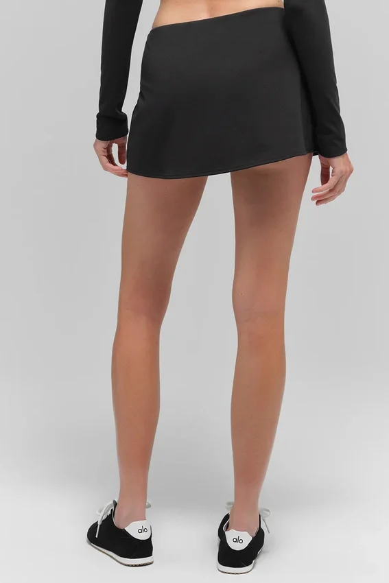 Alo Softsculpt Precision Minirock – Schwarz