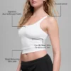Alo Softsculpt Precision Tank – Weiß