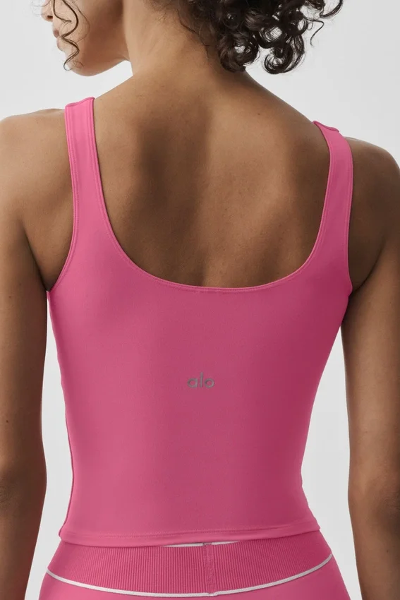 Alo Softsculpt Precision Top – Paradise Pink