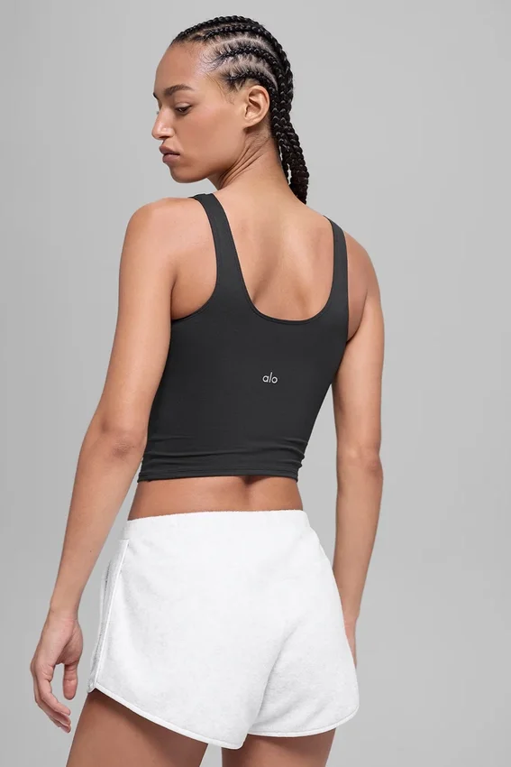 Alo Softsculpt Precision Top – Schwarz