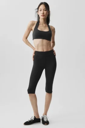 Alo Softsculpt Shoreline Capri – Schwarz
