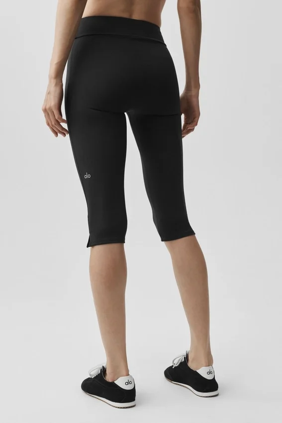 Alo Softsculpt Shoreline Capri – Schwarz