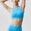 Alo Softsculpt Superset-BH – Azurblau