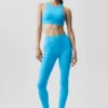 Alo Softsculpt Superset-BH – Azurblau