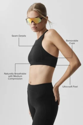 Alo Softsculpt Superset-BH – Schwarz