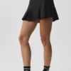Alo Softsculpt Topspin Tennisrock – Schwarz