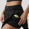Alo Softsculpt Topspin Tennisrock – Schwarz