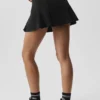 Alo Softsculpt Topspin Tennisrock – Schwarz