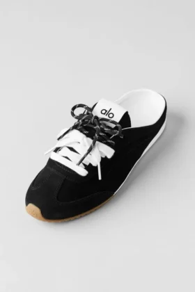 Alo Sunset Sneaker Mule – Schwarz