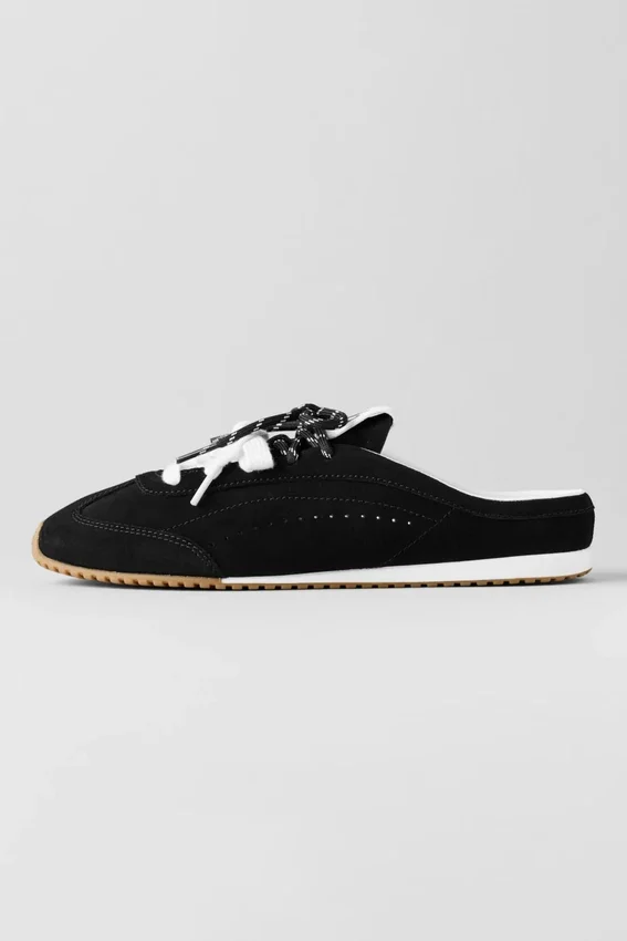 Alo Sunset Sneaker Mule – Schwarz
