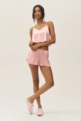 Alo Sunset Sneaker-Mule – Sundrenched Pink
