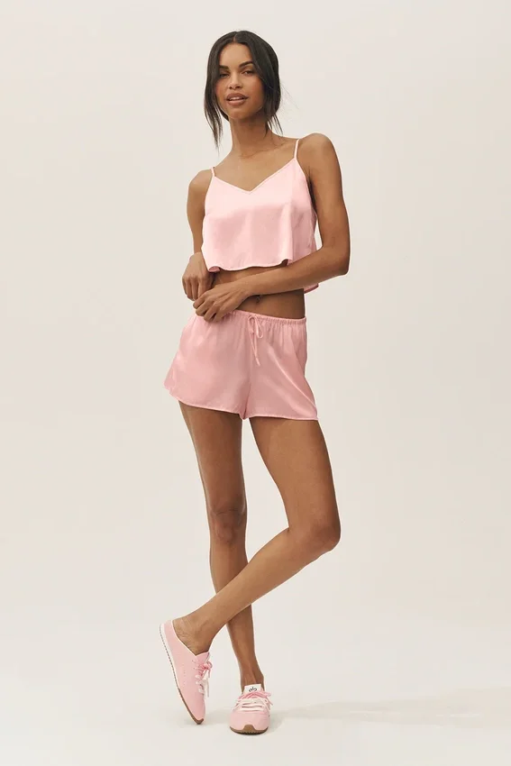 Alo Sunset Sneaker-Mule – Sundrenched Pink