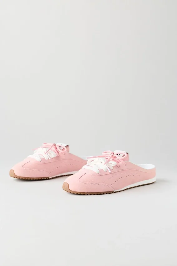Alo Sunset Sneaker-Mule – Sundrenched Pink