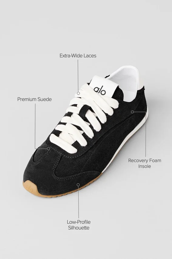 Alo Sunset Sneaker – Schwarz